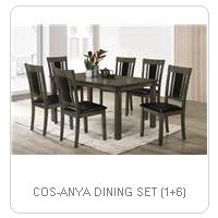 COS-ANYA DINING SET (1+6)